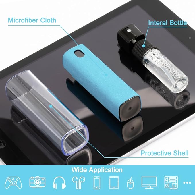 Screen Cleaner Touchscreen Mist Spray, walrfid Cleaning Kit - Image 2