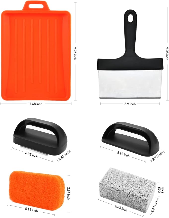 Upgraded Griddle Cleaning Kit for Blackstone 18 Pieces Flat Top Grill - Image 3