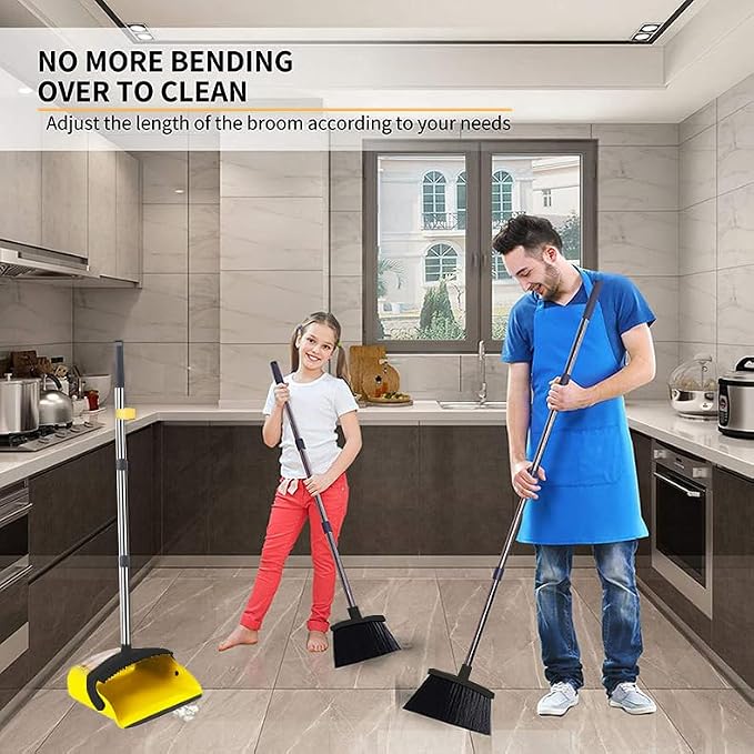 Upgraded Broom and Dustpan， - Image 5