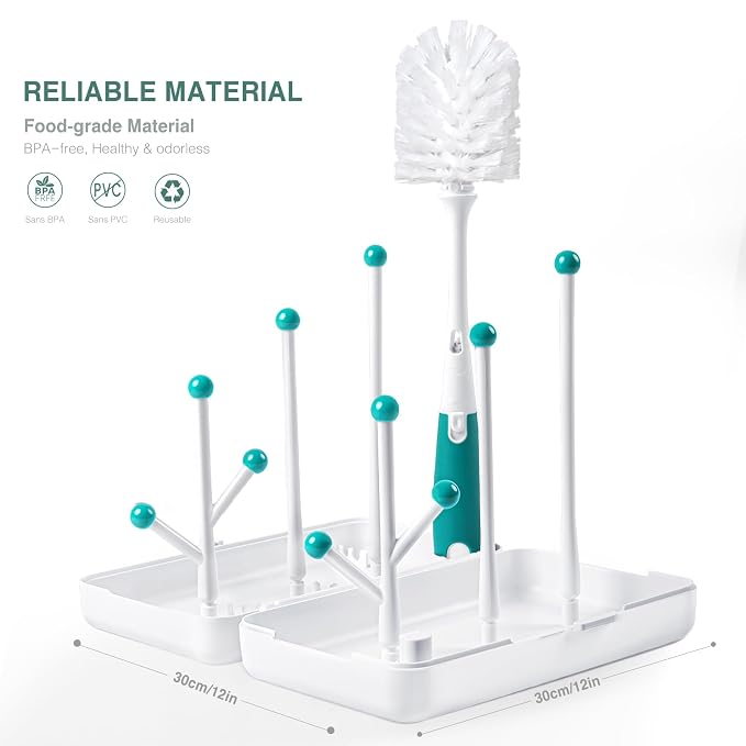 Termichy Travel Baby Bottle Drying Rack, Compact Size - Image 2
