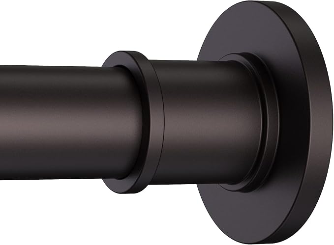 BRIOFOX Industrial Shower Curtain Rod by BRIOFOX