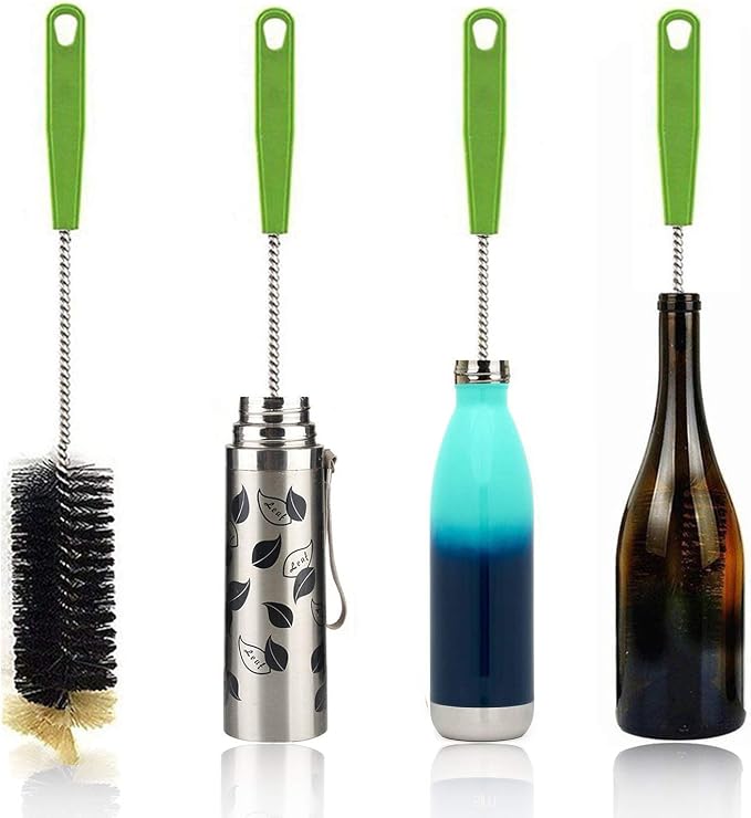 Long Bottle Brush, 17 in Bendable Cleaner Brushes - Image 2
