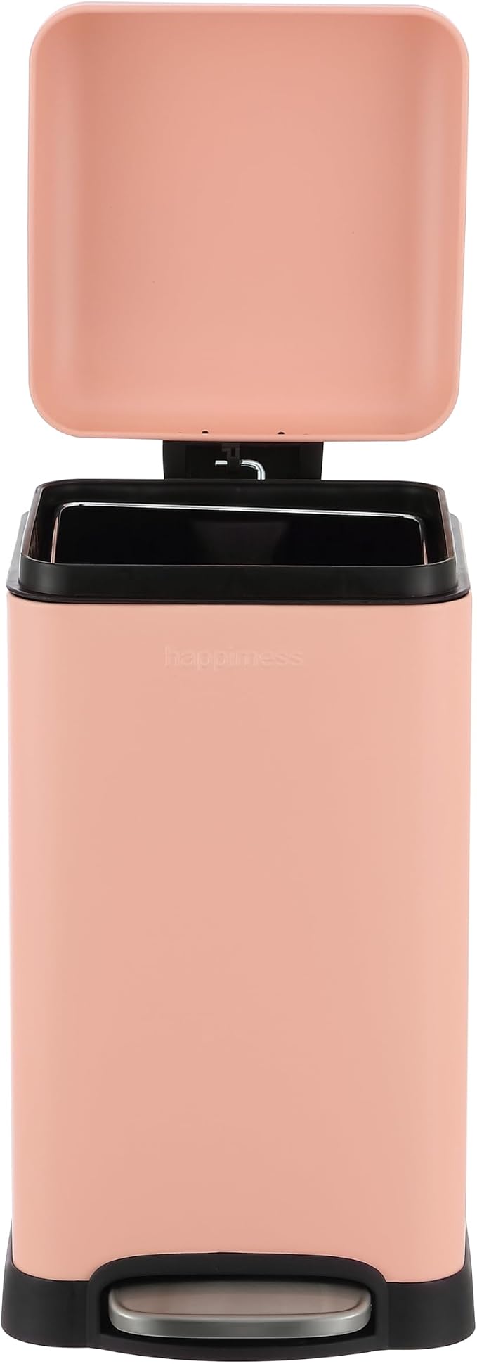 happimess HPM1012G Betty Retro Mini 3.2-Gallon Step-Open Trash Can, Fingerprint - Image 7