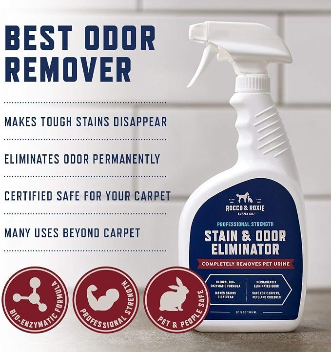 Rocco & Roxie Supply Co. Stain & Strong Odor Eliminator, Enzyme Cleaner - Image 3