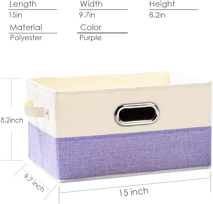 PRANDOM Large Fodable Storage Bins - Image 4