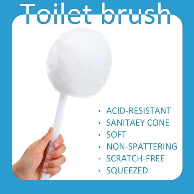 Eaasty 20 Pack Toilet Bowl Brush - Image 3