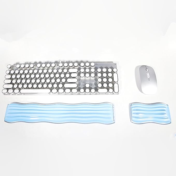 Wrist Rest for Keyboard and Mouse, Ergonomic Gel Keyboard Wrist Rest for by Unknown