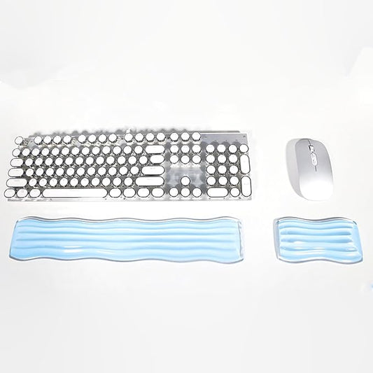 Wrist Rest for Keyboard and Mouse, Ergonomic Gel Keyboard Wrist Rest for by Unknown