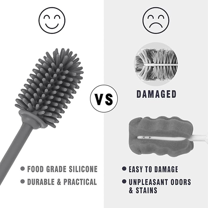 Silicone Bottle Cleaning Brush - Image 6