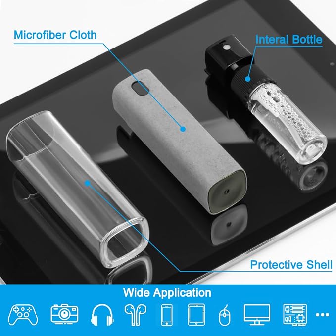 Screen Cleaner Touchscreen Mist Spray, walrfid Cleaning Kit - Image 2