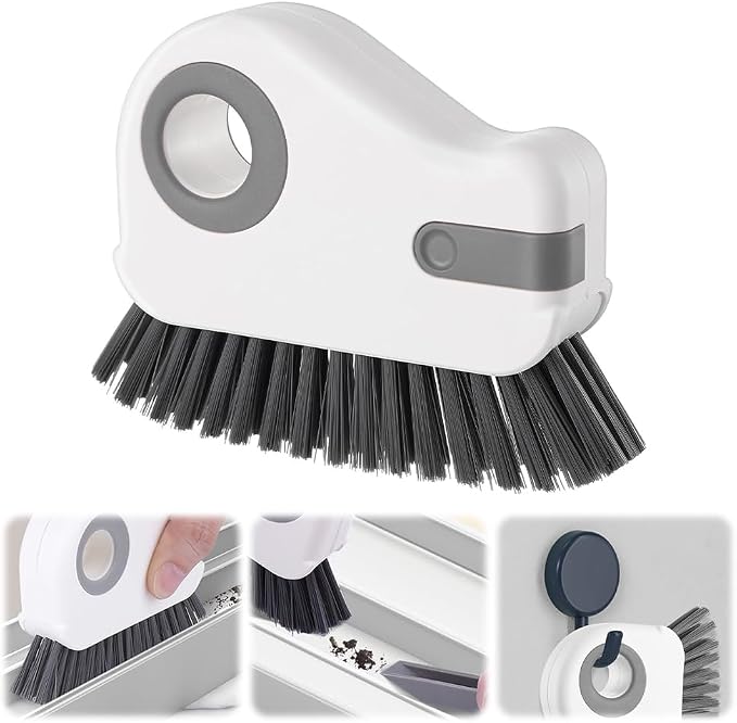 2 in 1 Groove Cleaning Brush, Window Track Cleaning Tools, Crevice Brush by WelcomeCometoFXOICMI
