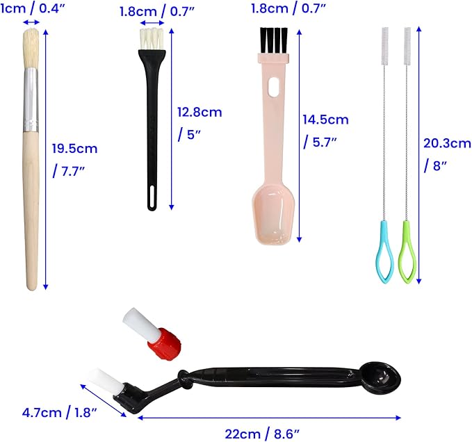 7 Pcs Coffee Machine Cleaning Brush, Espresso Machine Brush - Image 7