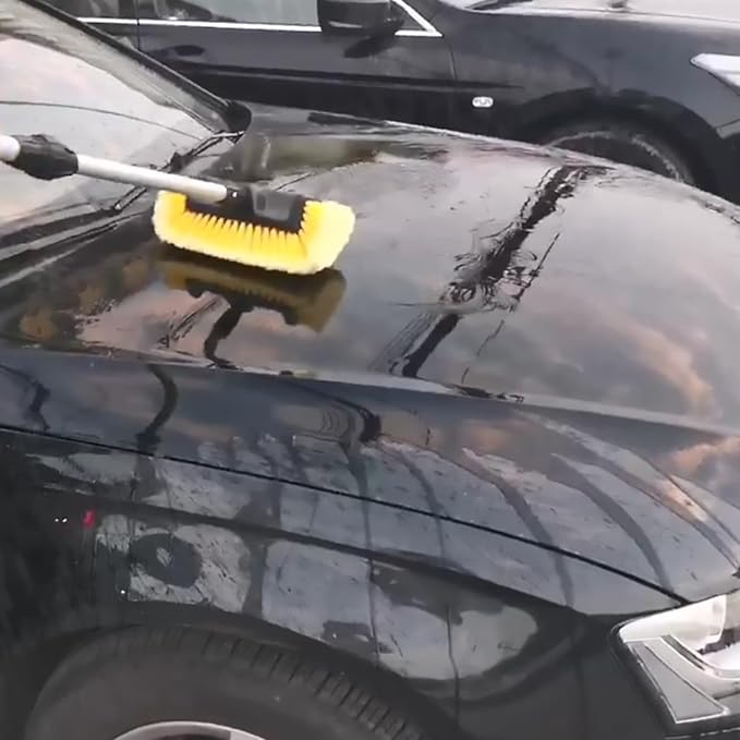 GIANT BEAR 10" Flow-Thru Penta-Level Car Wash Brush Head - Image 6