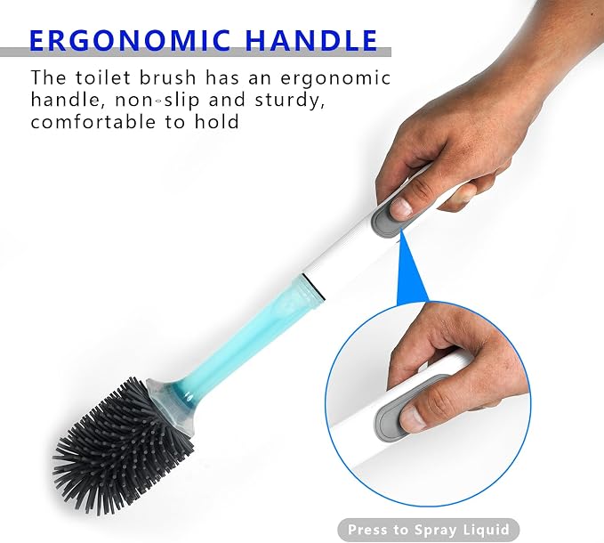 GREATLINK Silicone Toilet Brush - Image 4