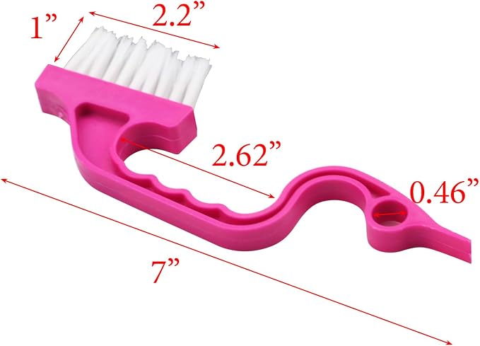 Xiaoyztan 10 Pcs Sliding Rail Cleaning Brush Dust Brush - Image 2