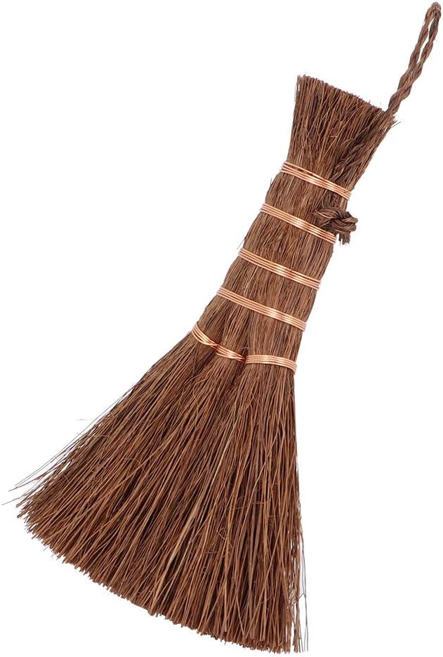 Mini Palm Broom Whisk Sweeping Hand Handle Broom, Mini Metal Brush, Handcrafted - Image 9
