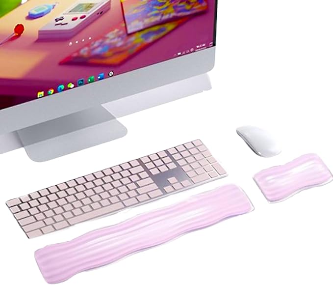 Wrist Rest for Keyboard and Mouse, Ergonomic Gel Keyboard Wrist Rest for by Unknown