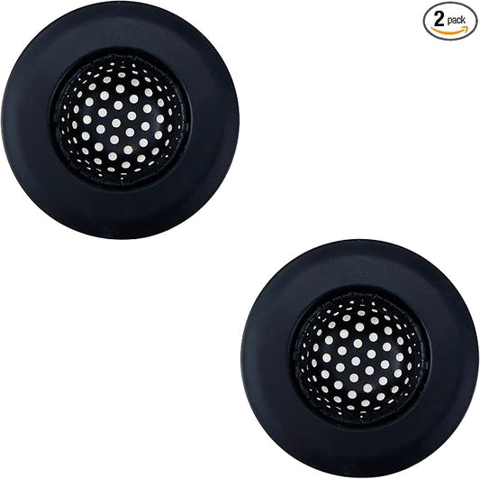 Antrader Kitchen Sink Strainer, 2.17" Top / 1.18" Basket, Stainless Steel Sink by Antrader