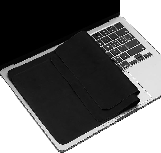 2 Pack Microfiber Liner Cleaning Cloth 15" 16" MacBook Air/MacBook Pro Screen by MUBUY