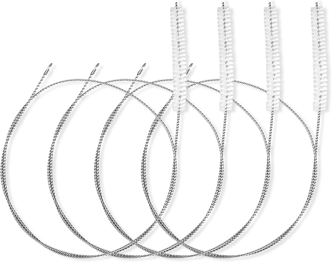 4Pcs 39.4inches Pipe Cleaners Tube Straw Brush, Extra Long Cleaning Brush by Unknown
