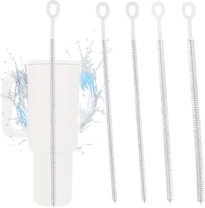 4pcs Straw Cleaner Brushes for Stanley, 8mm/0.31 Inch, 10mm/0.39 Inch, - Image 3