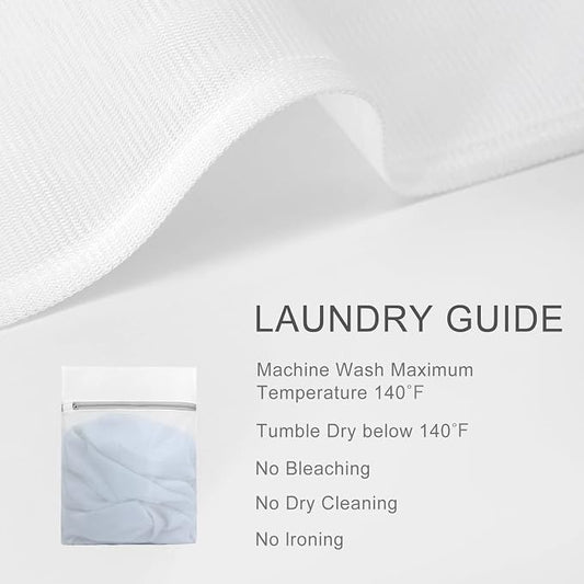 Muchfun 4Pcs Durable Fine Mesh Laundry Bags - Image 2