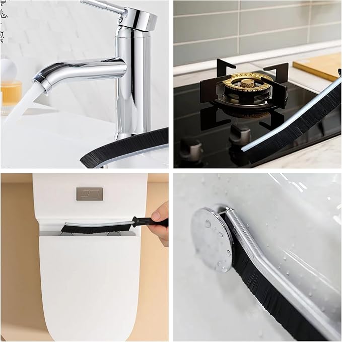 13pcs Household Cleaning Tools 2 in 1 Groove Cleaning Brush Window Track - Image 5
