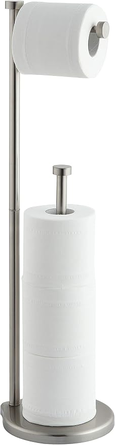 SunnyPoint Free Standing Bathroom Toilet Paper Holder Stand by SunnyPoint
