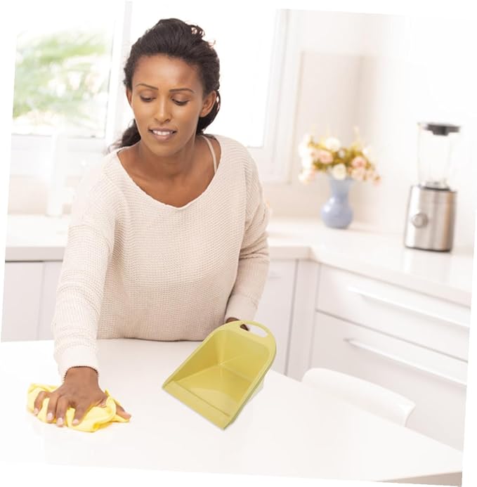 TOYANDONA 2pcs Handheld Dustpan Set Small Plastic Garbage Scooper - Image 5