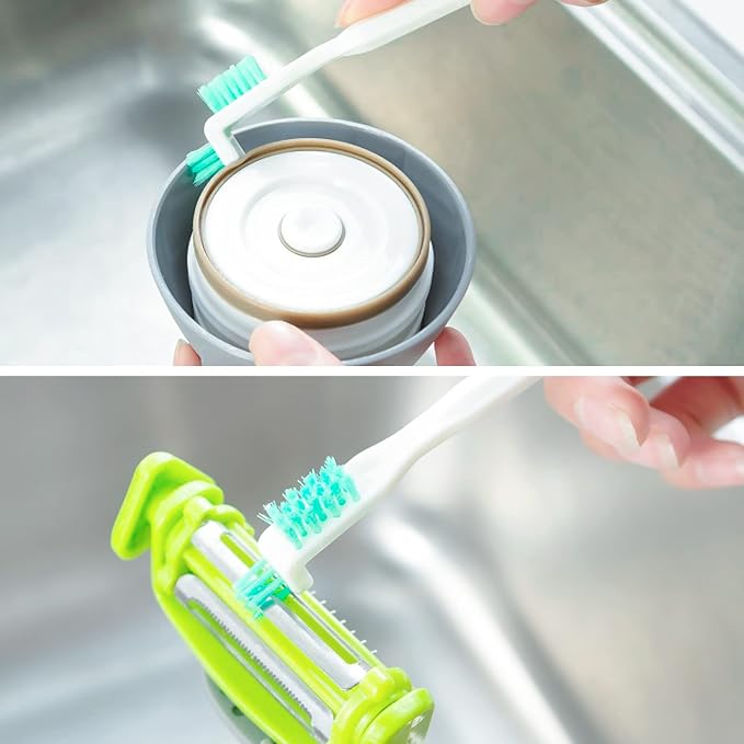 Small Cleaning Brushes for Household Cleaning Deep Detail Crevice Cleaning Tool - Image 4