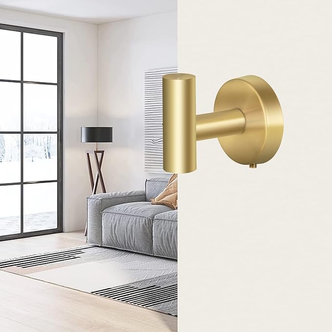 Towel Hooks, SUS 304 Stainless Steel Hooks, Heavy Duty Door Hanger Towel Robe - Image 7