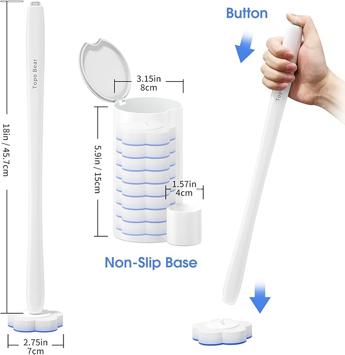 Disposable Toilet Bowl Brush - Image 2