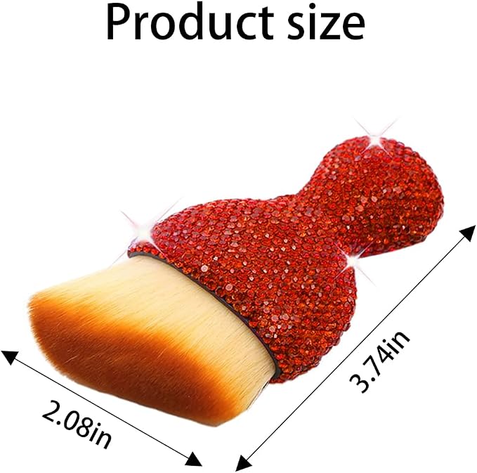 zipelo Auto Interior Dust Brush, Car Detailing Cleaning Brush - Image 2