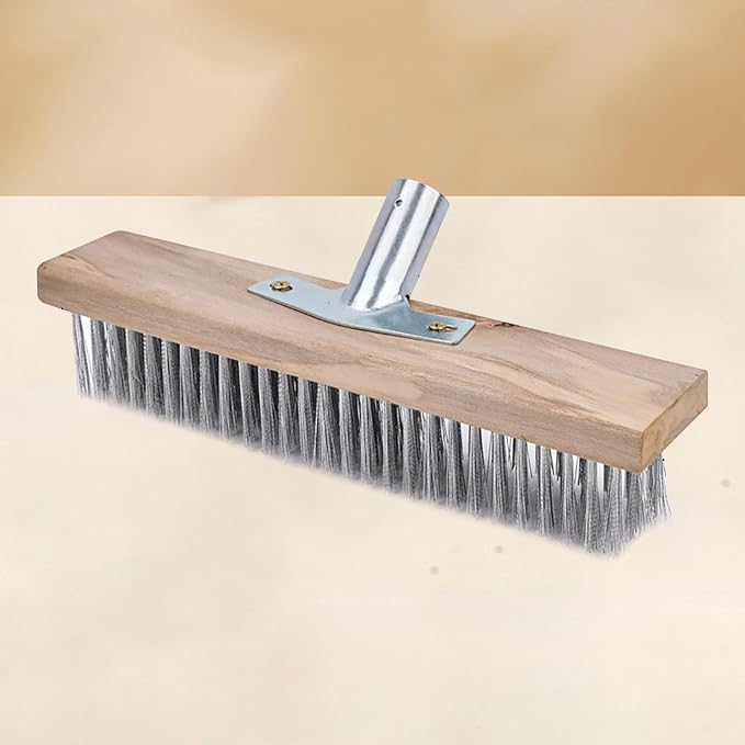 ZJchao Rough Stainless Steel Deck Scrubber Brush - Image 4