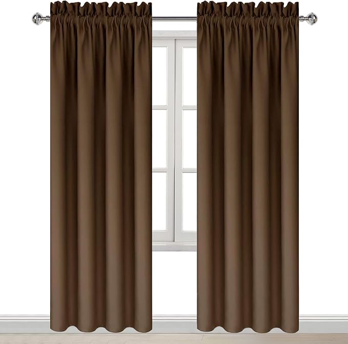 DWCN Blackout Curtains for Bedroom – Thermal Insulated Room Darkening Drapes - Image 9