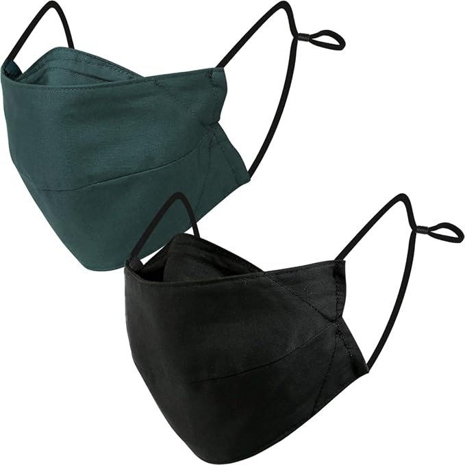 BASE CAMP Reusable Cloth Dust Face Masks 100% Cotton Washable Adjustable by BASECAMP