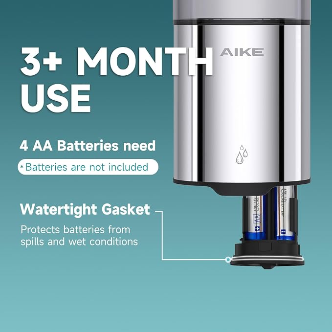 AIKE Automatic Soap Dispenser Wall Mounted - Image 4