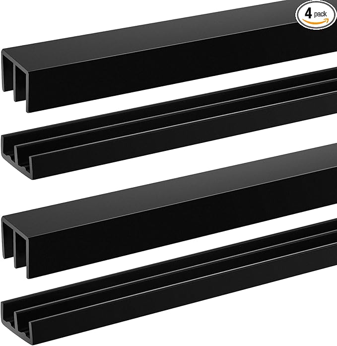 Landical 2 Sets Plastic Sliding Door Track Set by Landical
