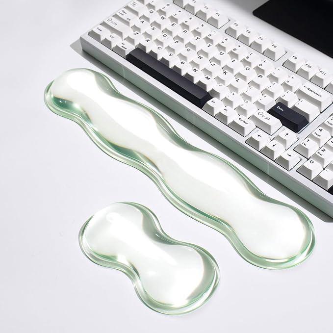 Clear Gel Keyboard Wrist Rest, Cute Ergonomic Wrist Rest - Image 4