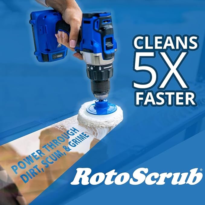 RotoScrub 7 Pack Drill Brush Set - Image 9