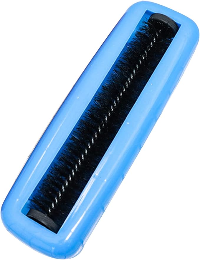 Manual Table Crumb Cleaner Brush Handheld Carpet Table Sweeper Brush Used by Unknown