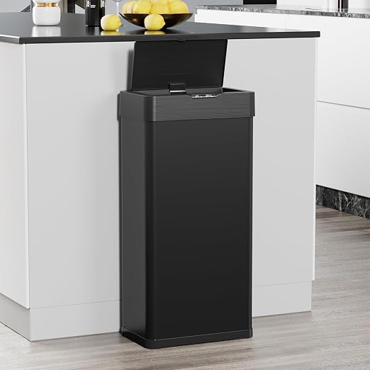 TLSUNNY 18.5 Gallon Motion Sensor Trash Can, Touchless Automatic Garbage Can - Image 9