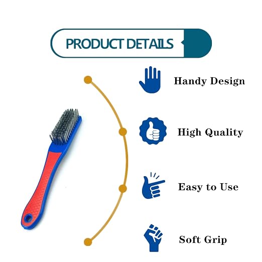 Wire Brushes for Cleaning, Paint Scrubbing - Image 3