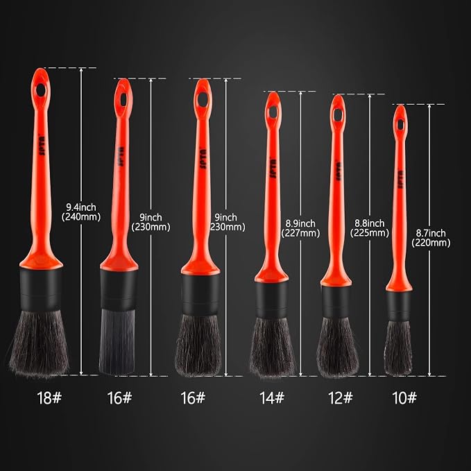 SPTA Car Detailing Brush Kit - Image 2