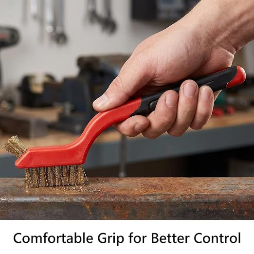 6-Pack Heavy-Duty Wire Brush Set, Rust Removal & Deep Cleaning - Image 6