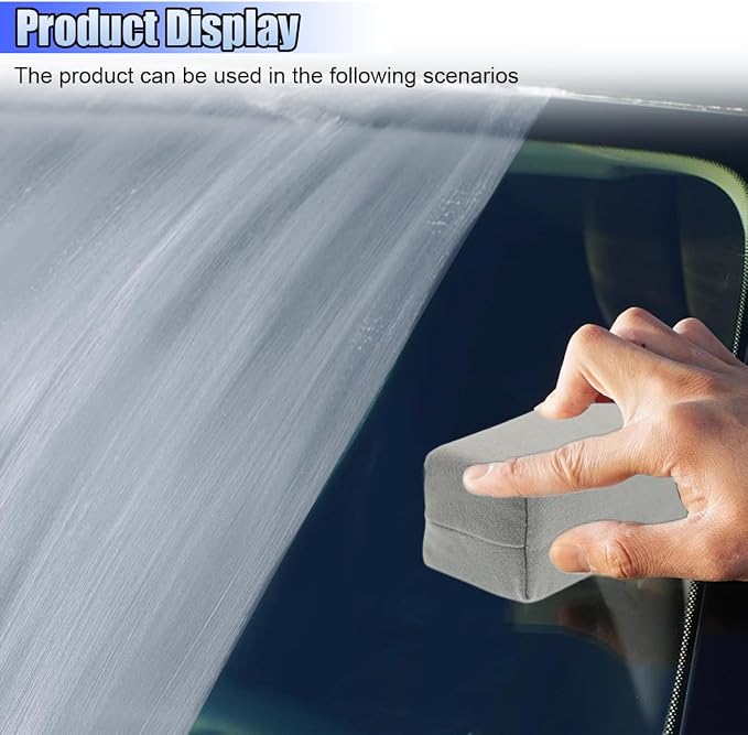 Suede Microfiber Applicator Pad, Car Detailing Sponge - Image 4