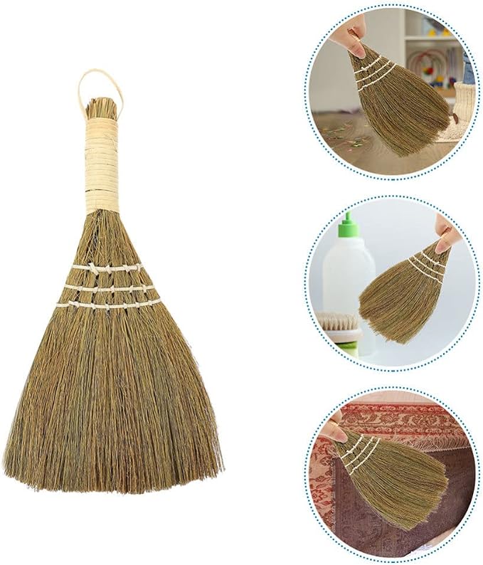 Hemoton Desktop Broom Portable Mini Hand Broom - Image 7