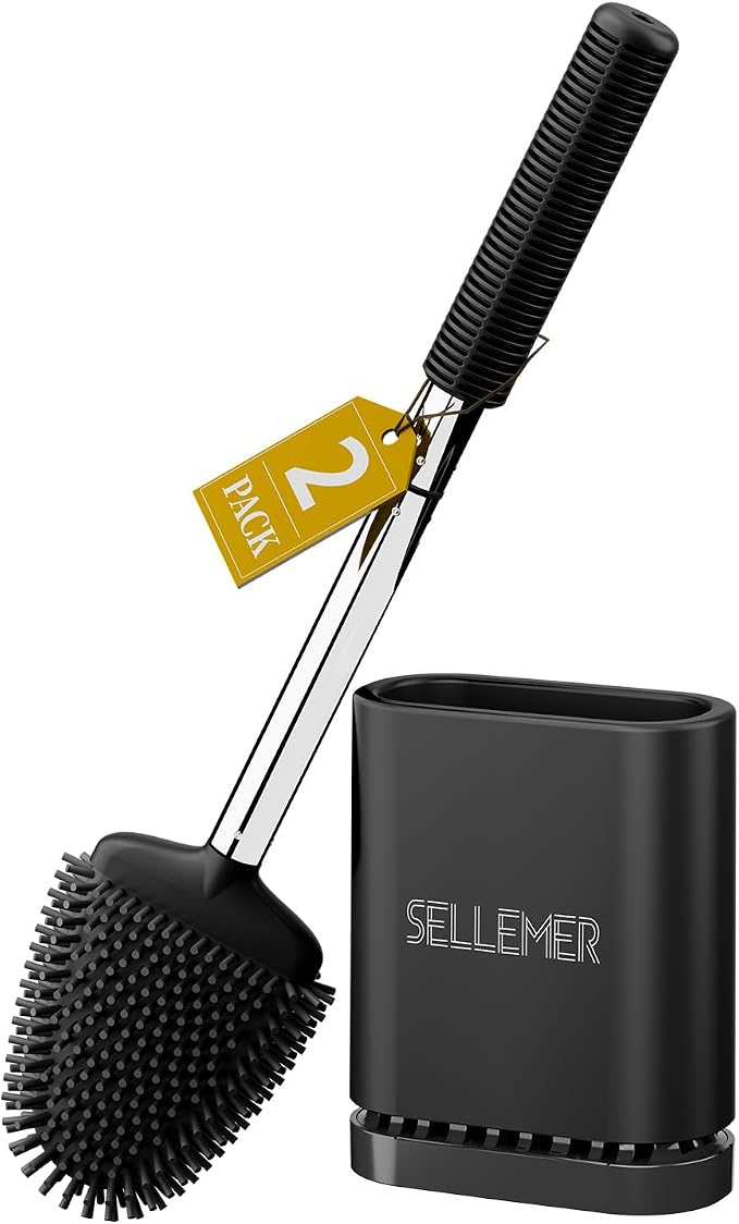 Sellemer Toilet Brush and Holder Set by Sellemer