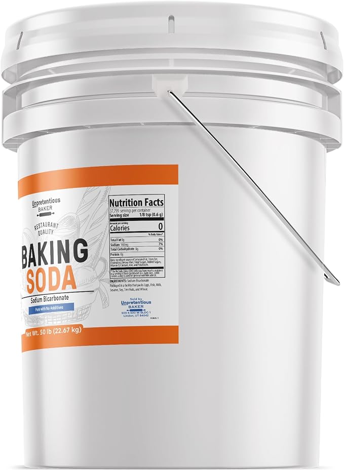 Unpretentious Baker Baking Soda, 5 Gallon Bucket - Image 3