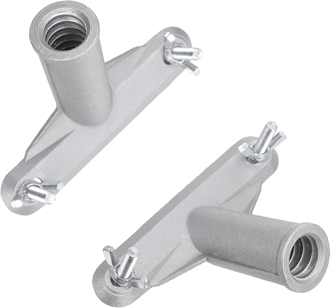 Broom Handle Bracket, 5mm Thickness Deck Brush Accessories, Aluminum One-Piece by LeapMars